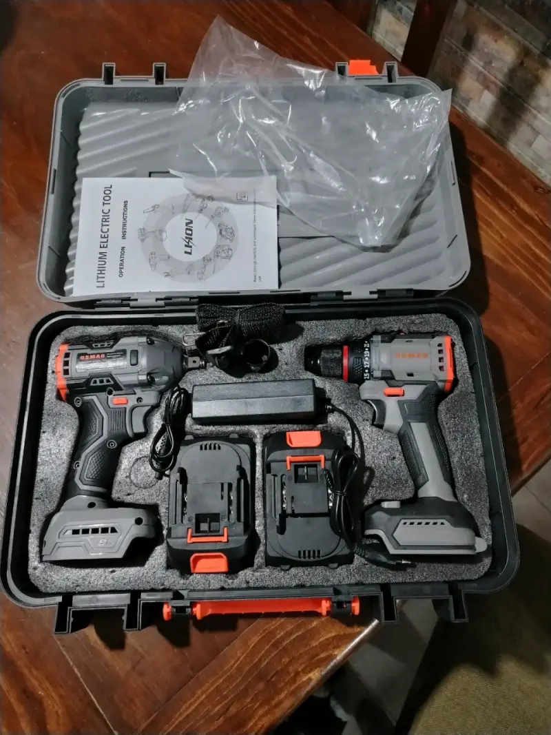 Set de herramientas eléctricas OSMAO con maletín - 1