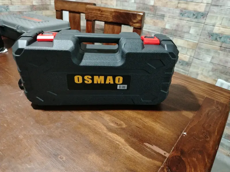 Mini motosierra eléctrica recargable Osmao 48V con estuche - 2