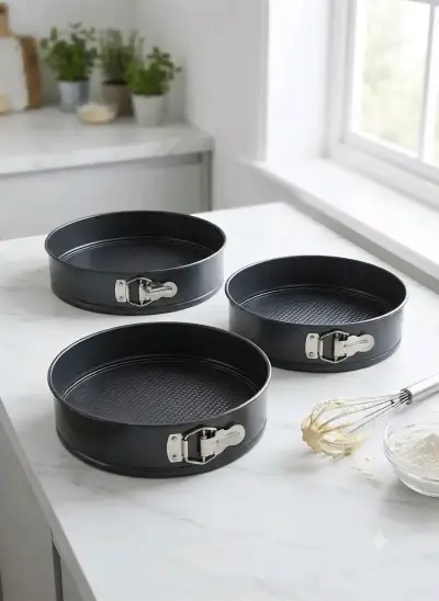 Set de moldes para repostería 24, 26 y 28cm - miniatura 1