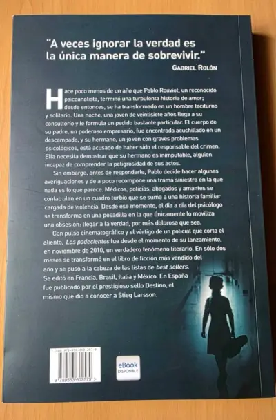 Libro 'Los Padecientes' de Gabriel Rolón - miniatura 3