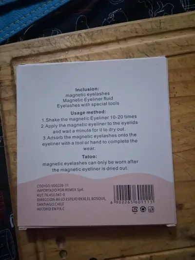 Set de Pestañas Magnéticas con Delineador - miniatura 3
