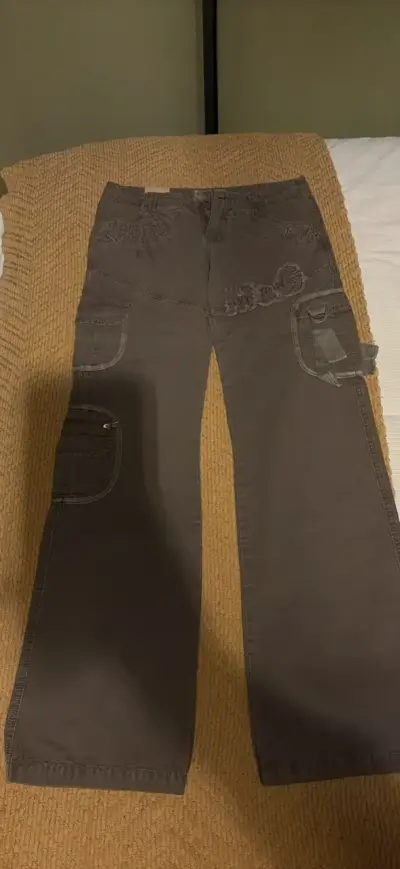 Pantalones cargo cafes nuevos - miniatura 1