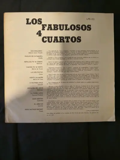 Vinilo Los Fabulosos 4 Cuartos - miniatura 2