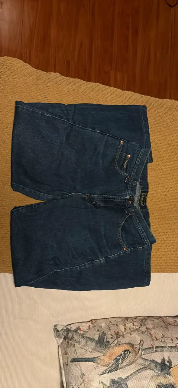Jeans Wrangler azul oscuro talla 36 - 1