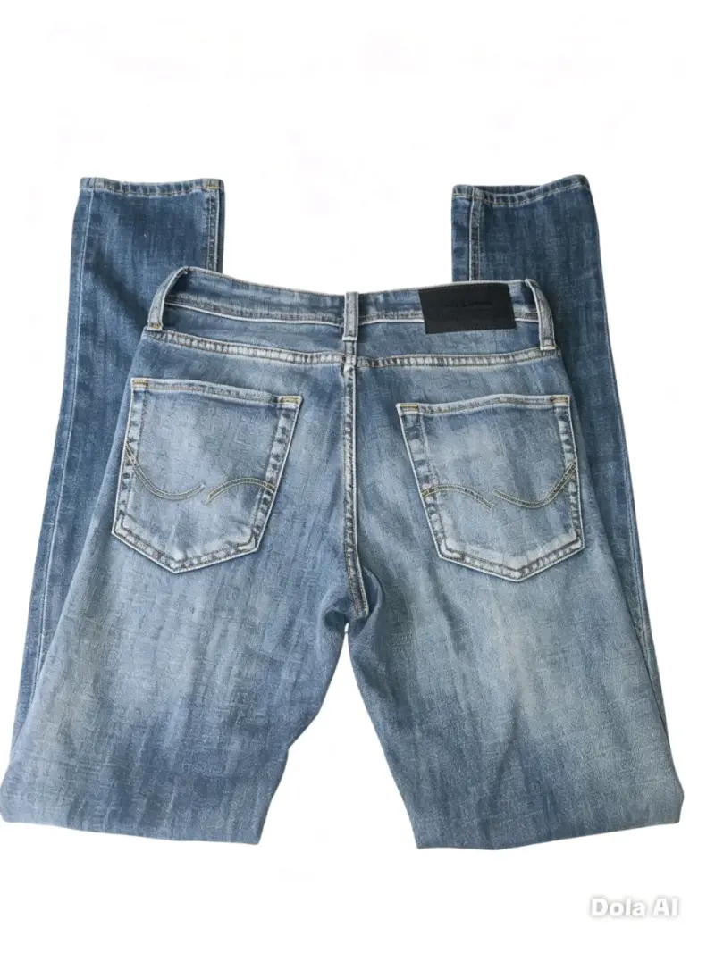 Jeans de mujer Azul Desgastado - 2