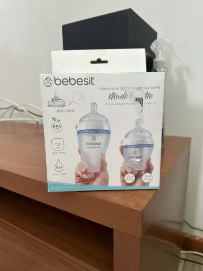Mamadera de silicona Bebesit My cup - miniatura 1