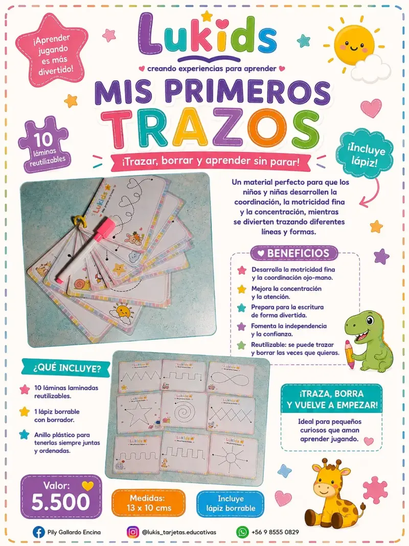 Tarjetas Educativas Lukids Medios de Transporte - 5