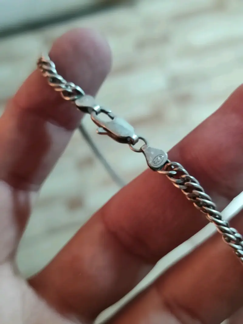Cadena de plata 925 para hombre - 2