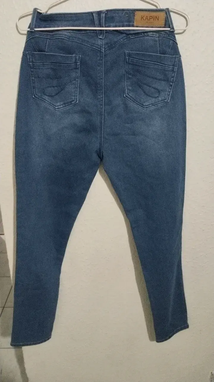 Jeans azul mujer marca Kapin - 2