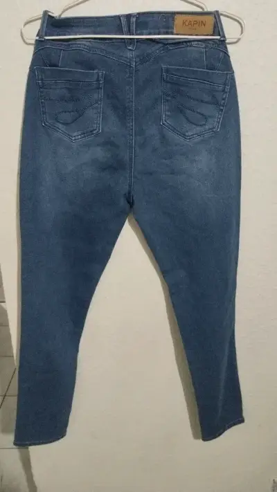 Jeans azul mujer marca Kapin - miniatura 2
