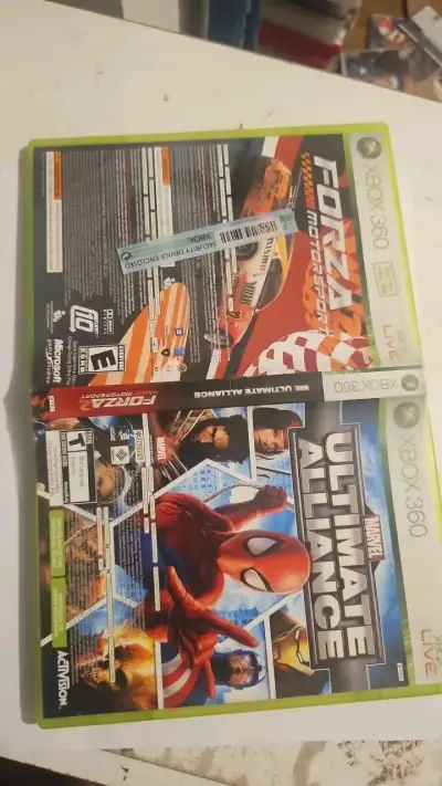 Forza Motorsport 2 y Marvel Ultimate xbox 360 - miniatura 1