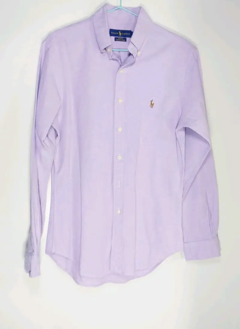 Camisa Ralph Lauren Slim Fit Lila talla S Hombre - 1