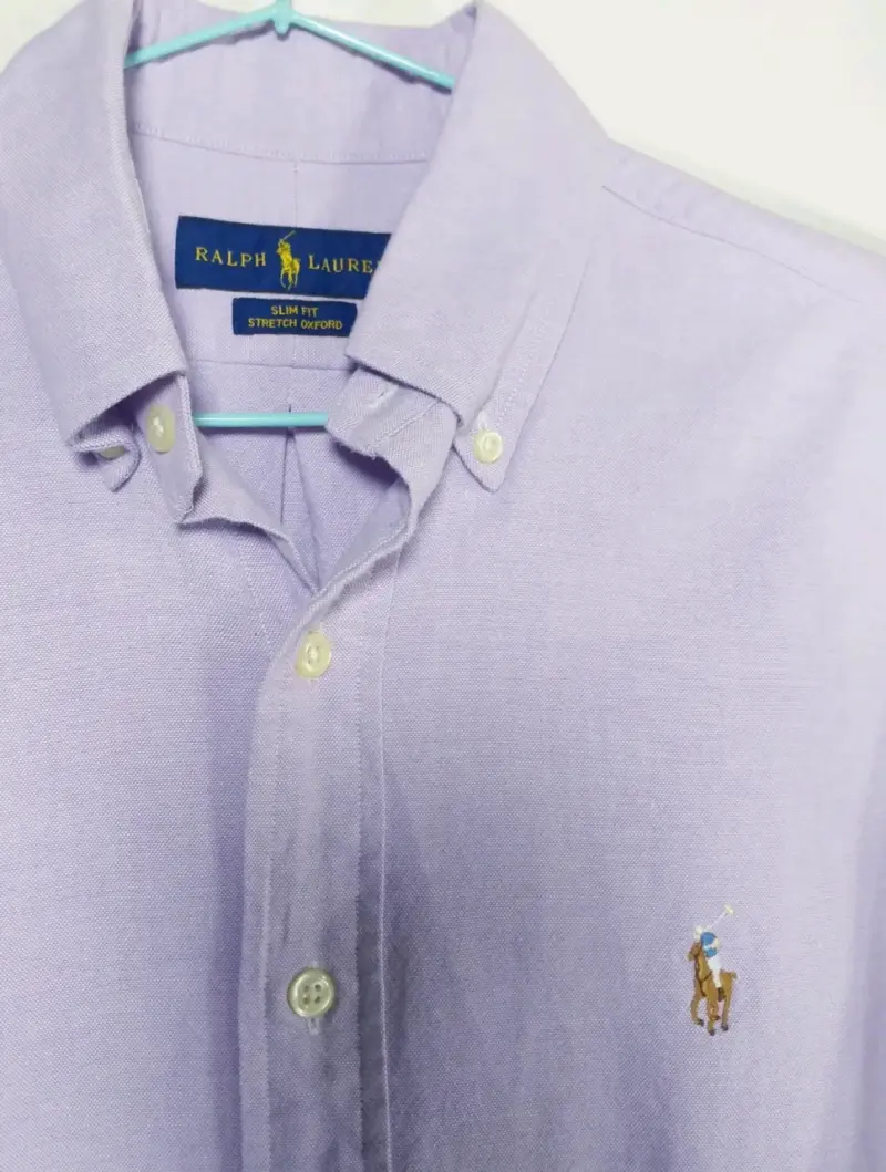 Camisa Ralph Lauren Slim Fit Lila talla S Hombre - 2