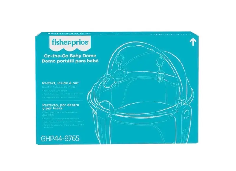 Cuna portátil para bebé Fisher-Price con juguetes - 6