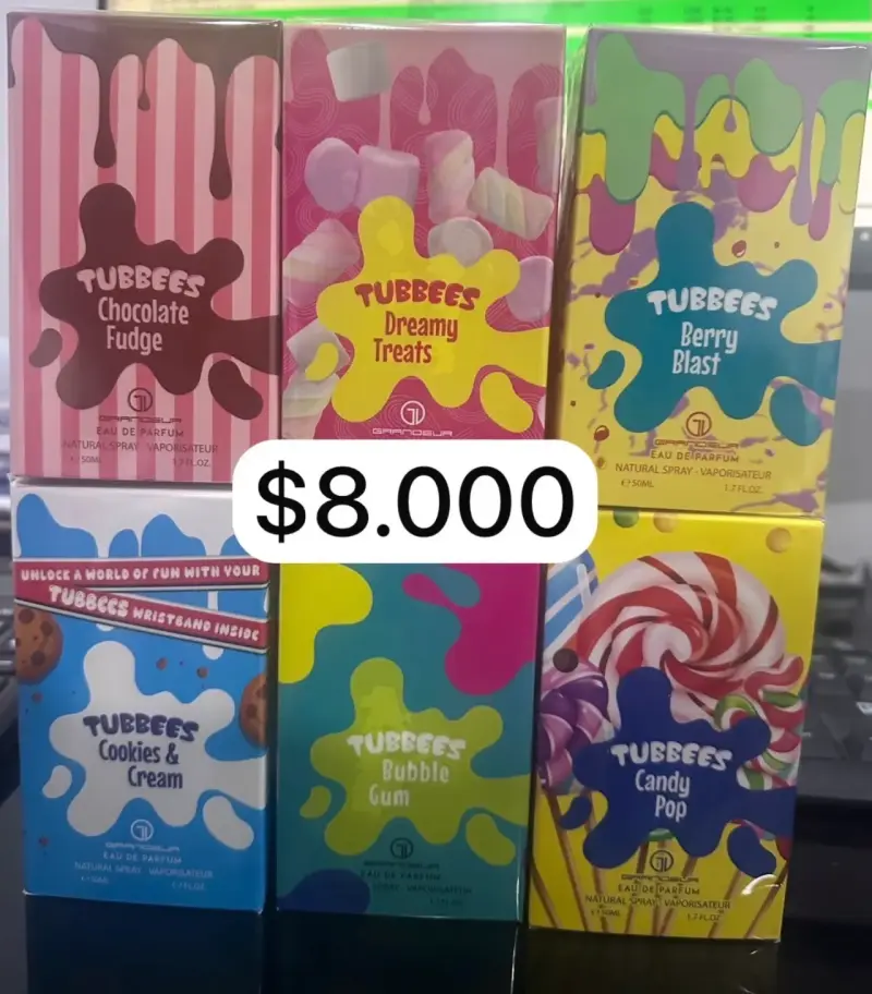 Perfumes Tubbees Aromas Dulces