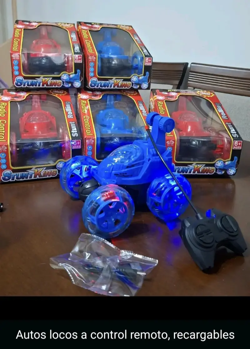 Auto a control remoto Stunt King recargable