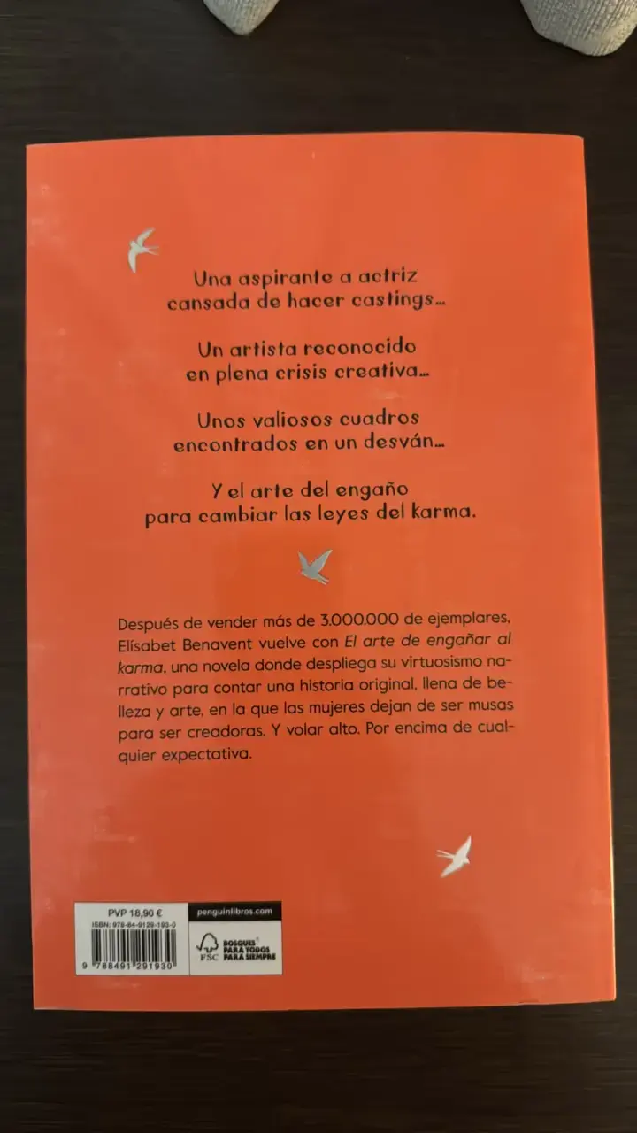 Libro 'El Arte de Engañar al Karma' de Elísabet Benavent - 2