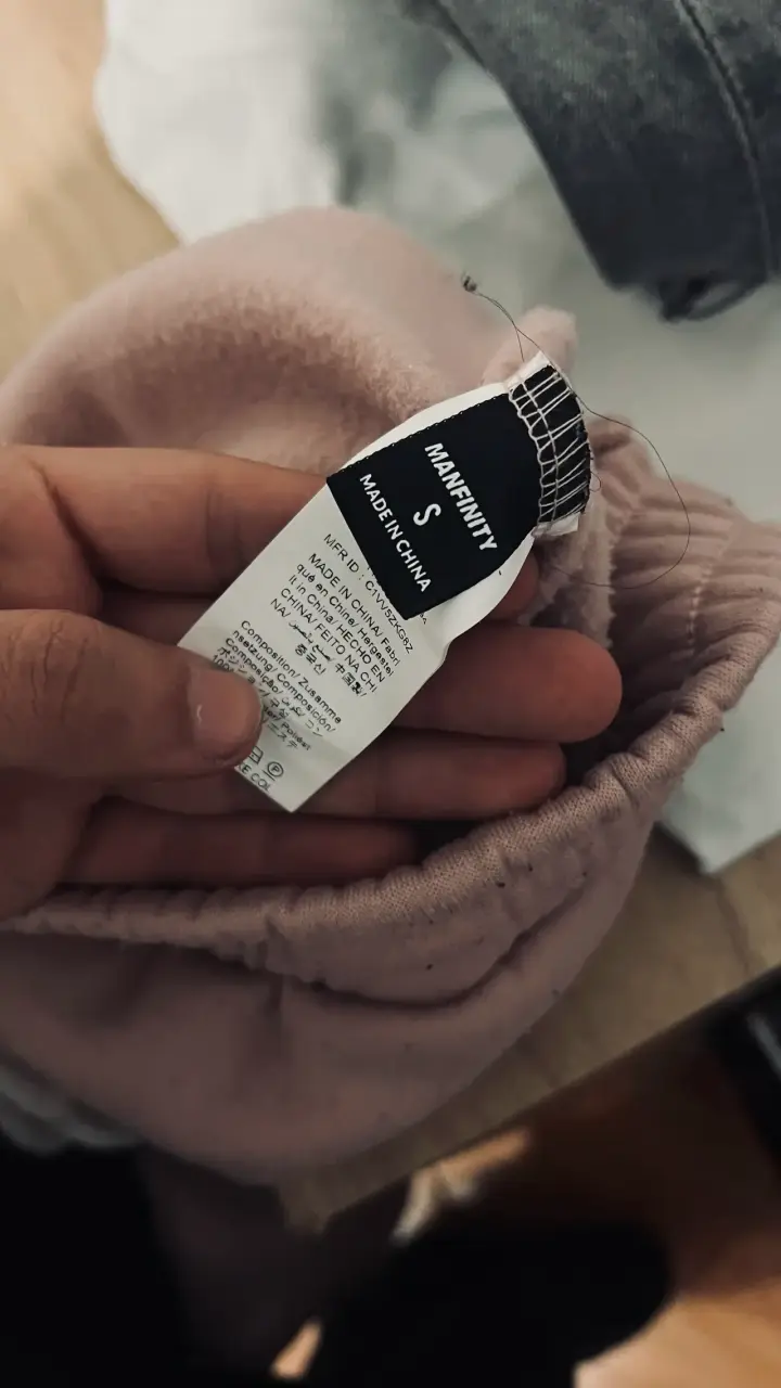 Pantalones de chándal rosados para hombre - 2