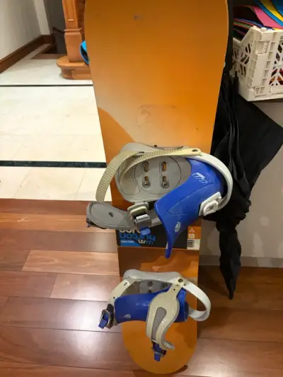 Tabla de snowboard Burton con fijaciones 1,2 m - miniatura 2