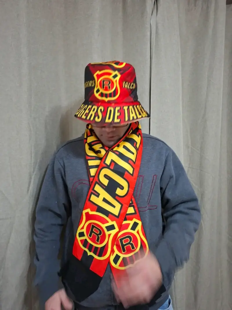 Set de gorro y bufanda Rangers de Talca