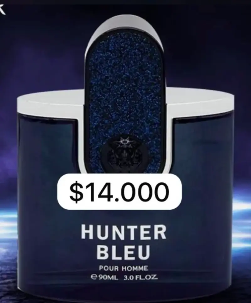 Perfume Hunter Bleu Pour Homme 90ml