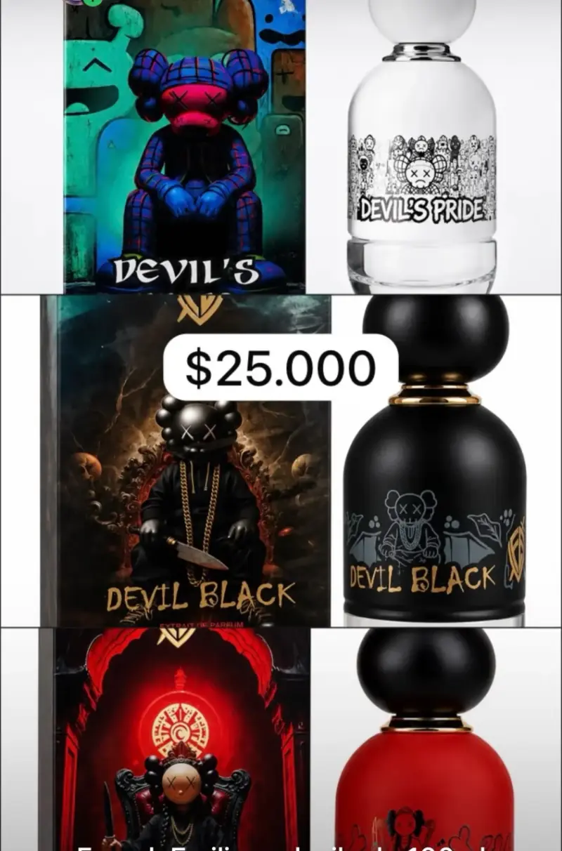 Perfume Devil's Pride y Devil Black