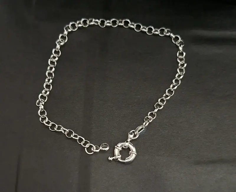Set de pulseras de plata para hombre - 5