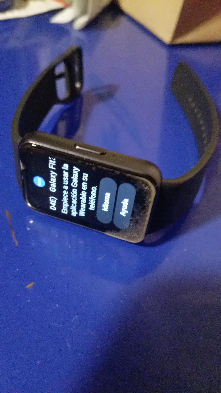 Smartwatch Samsung Galaxy Fit3 Negro