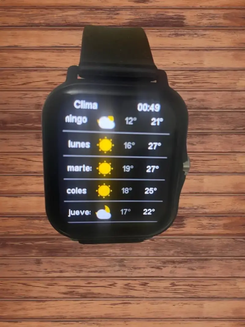 Smartwatch múltiples funciones y pantalla táctil - 2