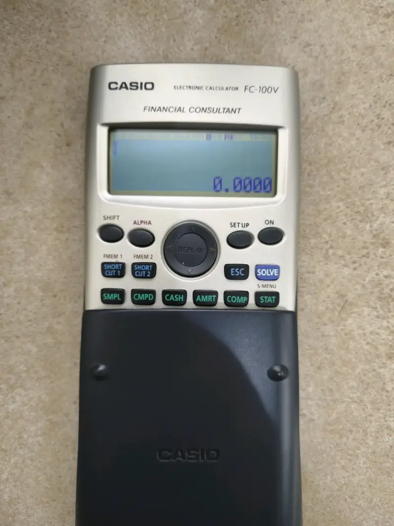 Calculadora Financiera Casio FC-100V - 3