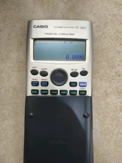 Calculadora Financiera Casio FC-100V - miniatura 3