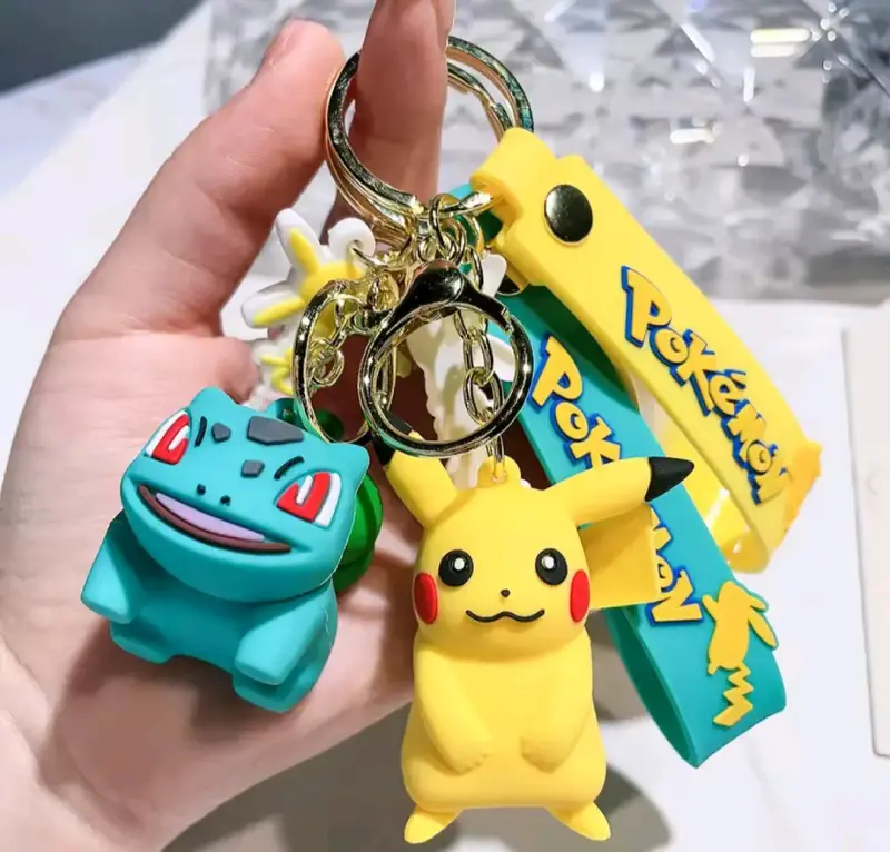 Llaveros de Pokémon con figuras - 1