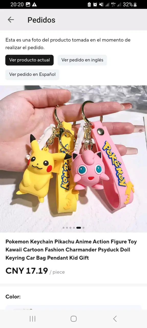 Llaveros de Pokémon con figuras - 3