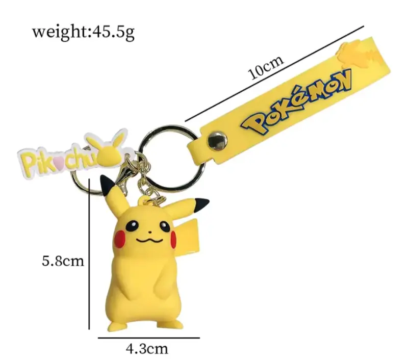 Llaveros de Pokémon con figuras - 6