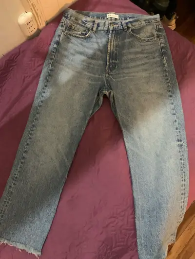 Jeans de mezclilla Zara para mujer talla 42 - miniatura 1