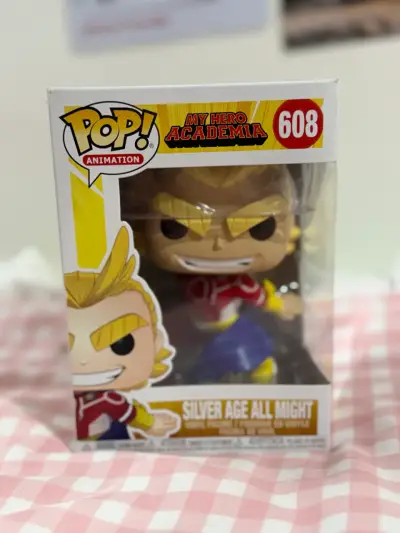 Funko Pop Silver Age All Might My Hero Academia - miniatura 1