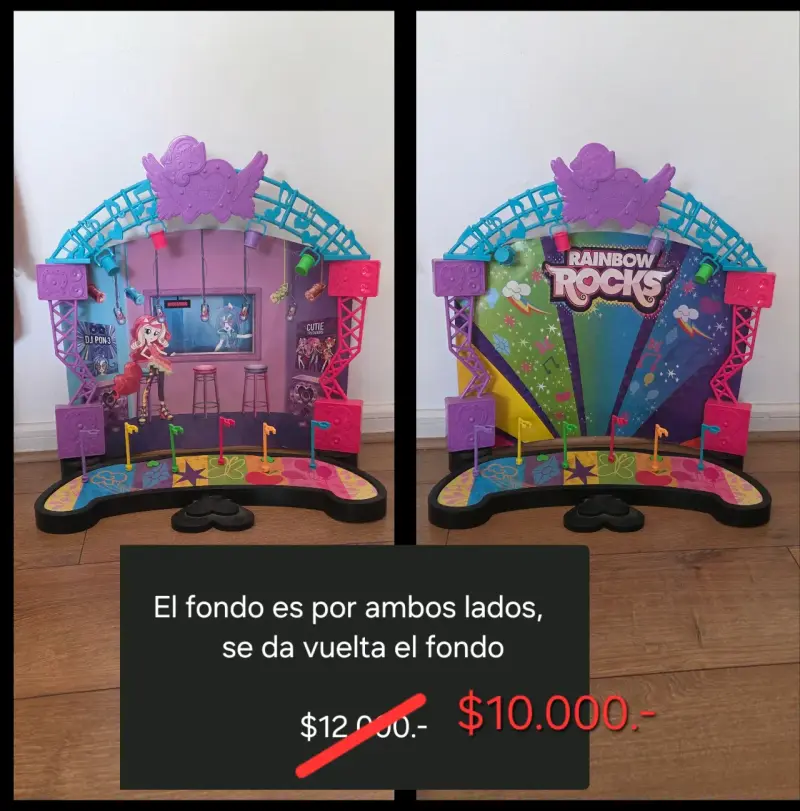 Escenario de juguete My Little Pony Rainbow Rocks