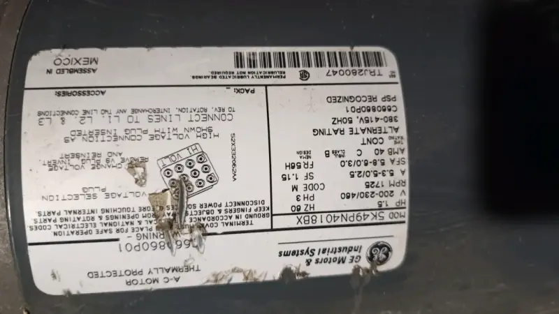 Motores eléctricos industriales GE usados - 4