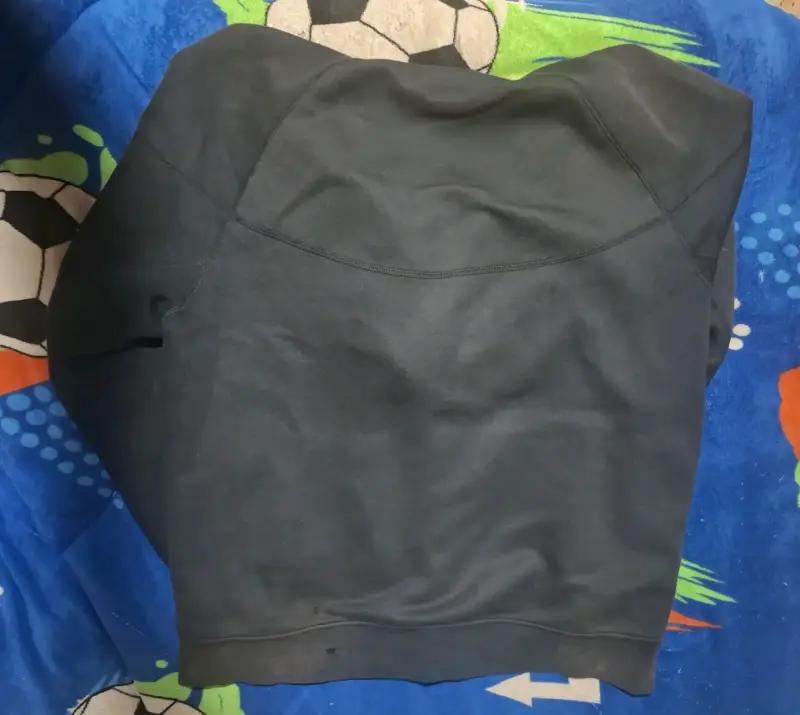 Polerón Nike con capucha negro talla XL - 3