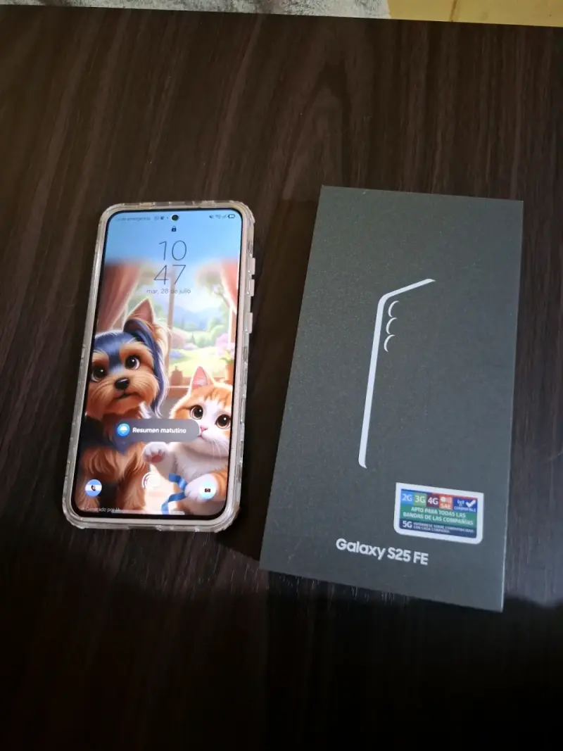 Samsung Galaxy S25 FE con caja original - 2