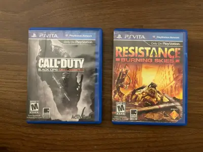 Juegos PS Vita Call of Duty y Resistance - miniatura 1