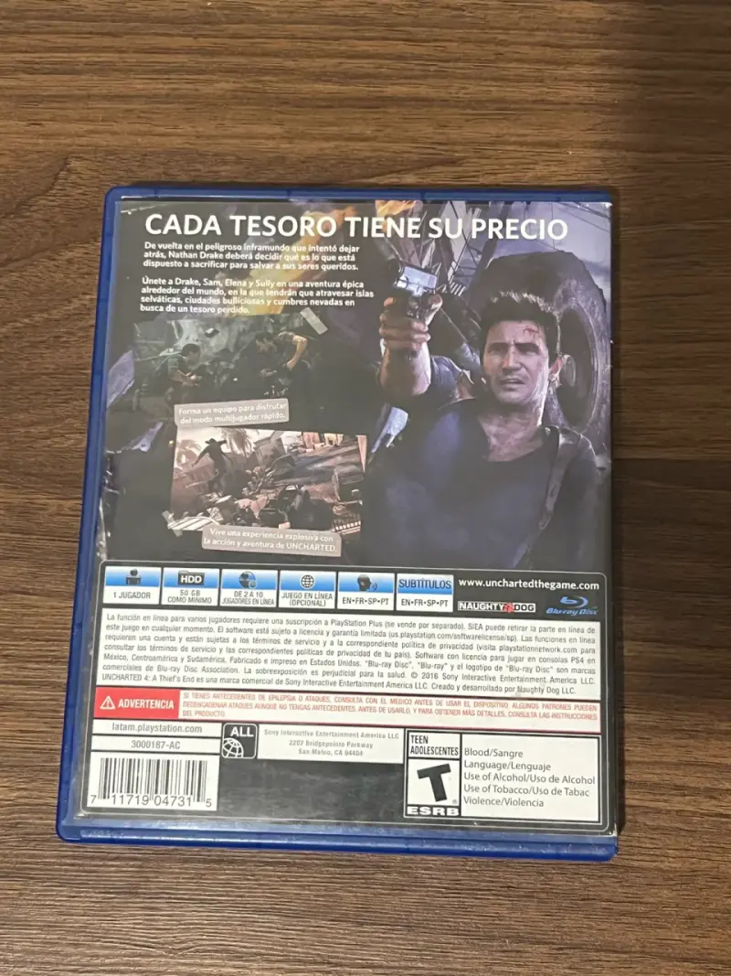 Uncharted 4: A Thief's End para PS4 - 2