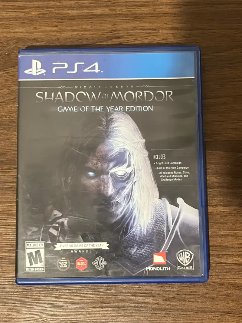 Juego PS4 Middle-Earth: Shadow of Mordor GOTY - 1