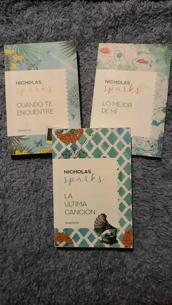 Pack de 3 libros de Nicholas Sparks - 1
