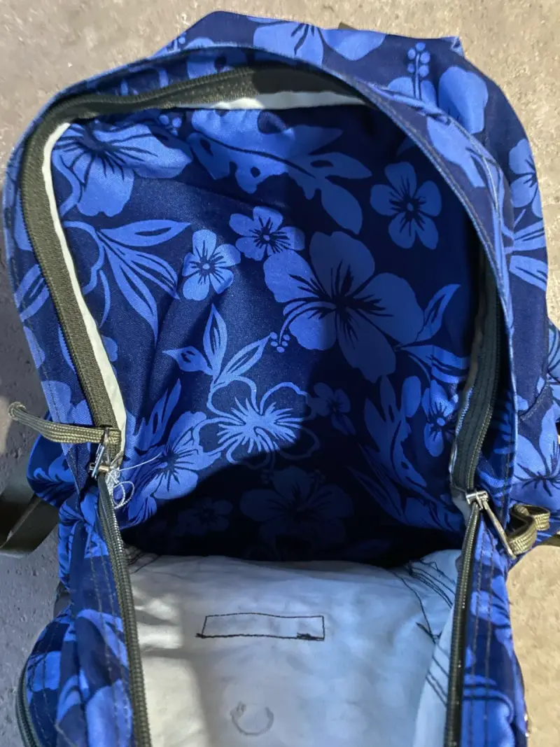 L.L.Bean Floral Backpack - 5