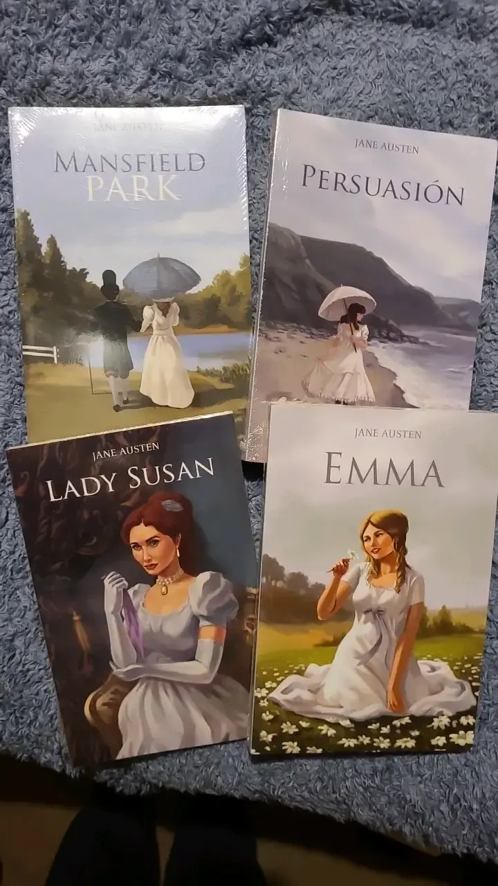 Pack de 4 libros nuevos de Jane Austen