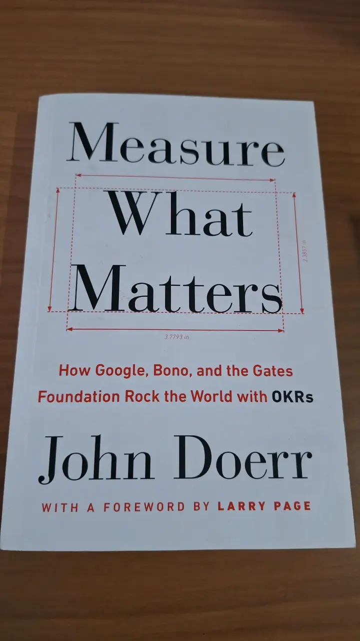 Libro Measure What Matters de John Doerr - 1