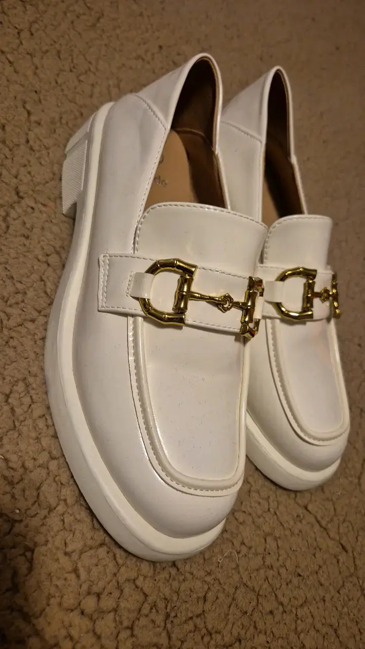 Mocasines blancos (Talla 39) - 2