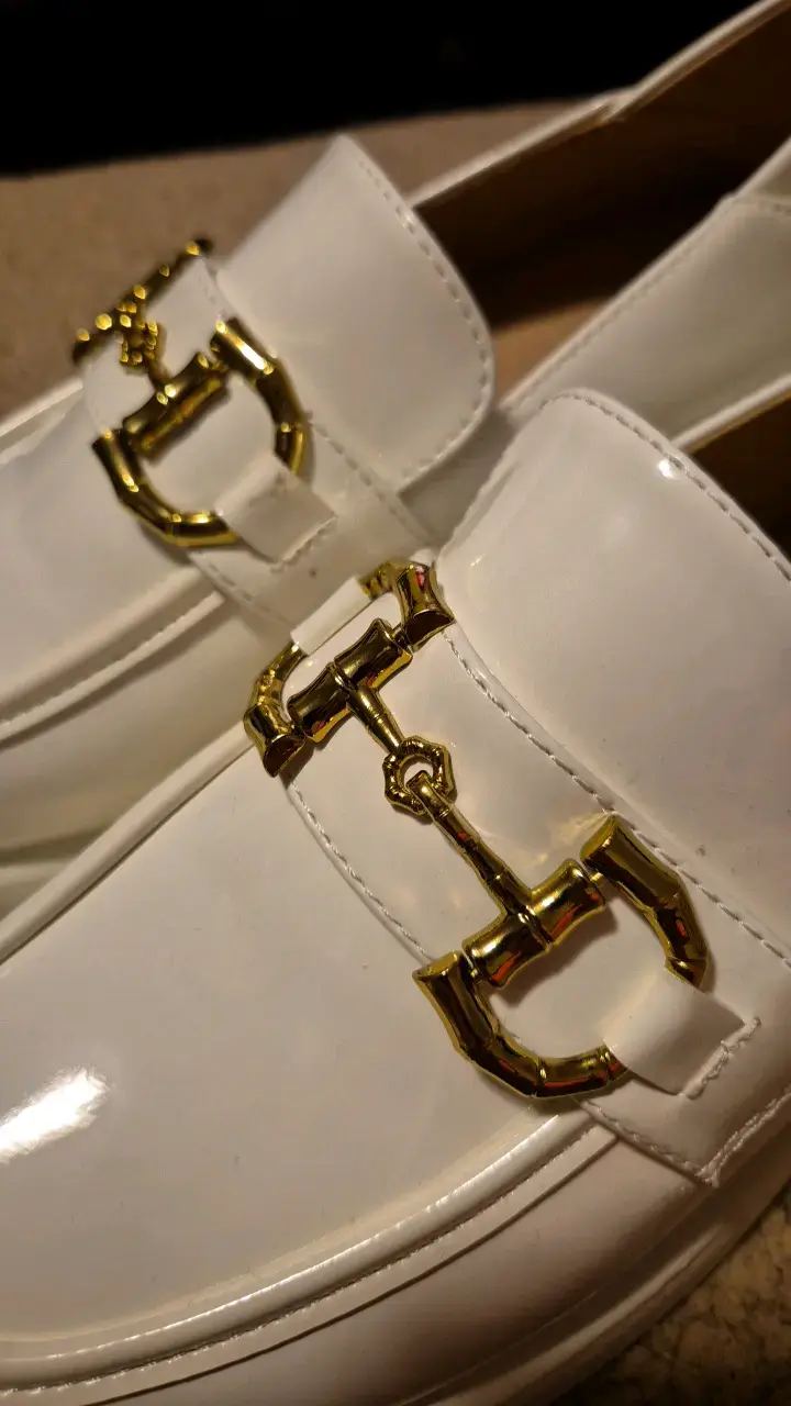 Mocasines blancos (Talla 39) - 5