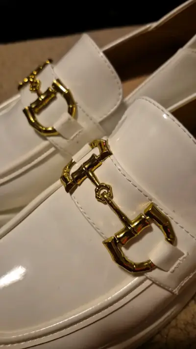 Mocasines blancos (Talla 39) - miniatura 5